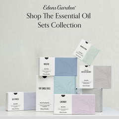 Edens Garden Sage Dalmatian essential oil topical usage for soothing skin and balance.