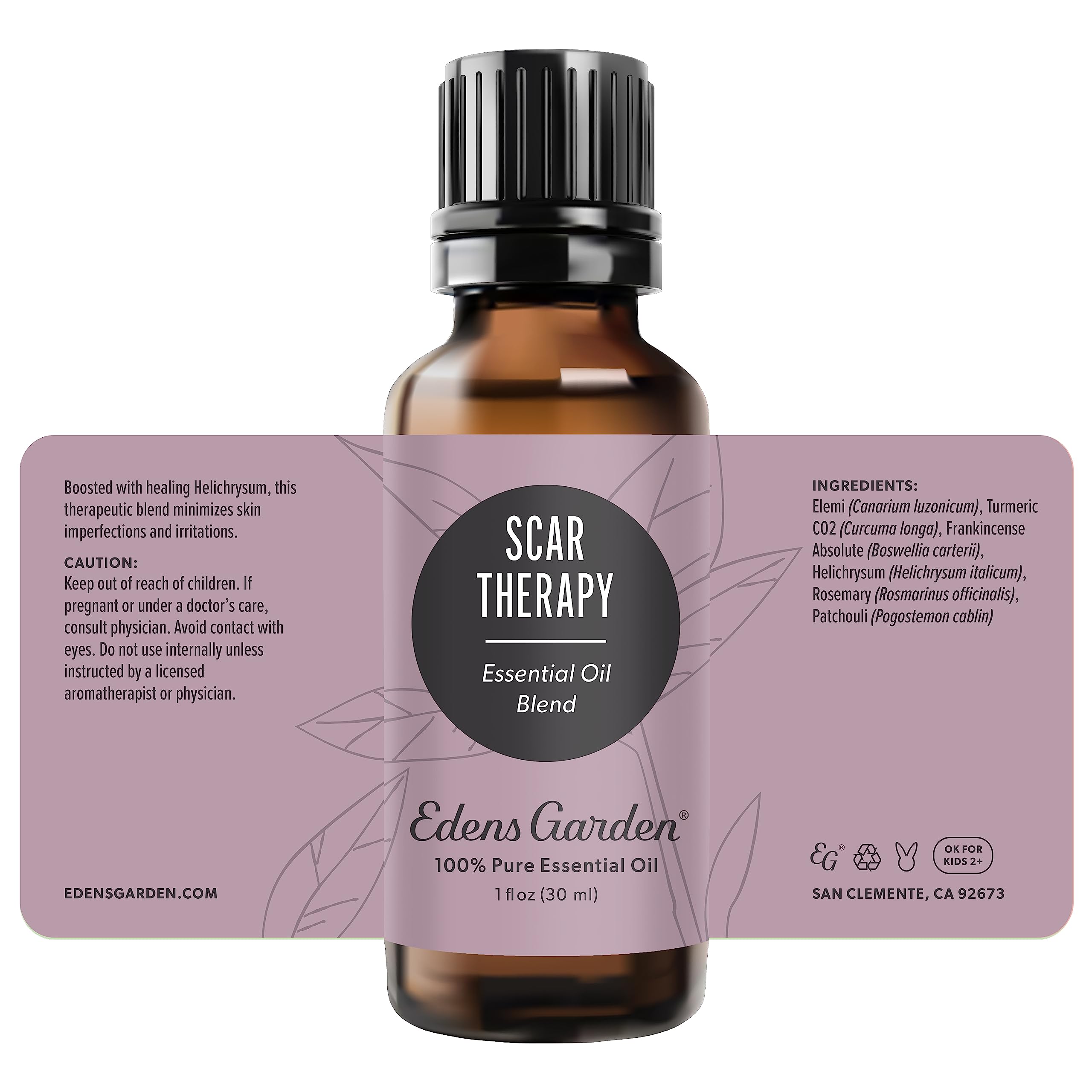 Edens Garden Scar Therapy product hero shot on a clean surface