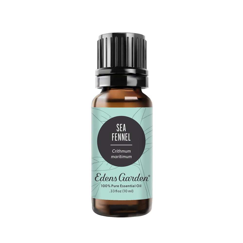 Edens Garden Sea Fennel oil bottle showing a diffuser-ready coastal aroma.