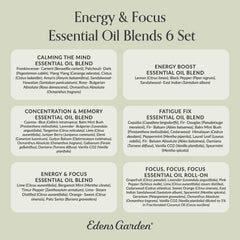 Edens Garden six blend set suitable for office or home use