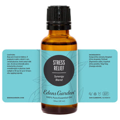 Edens Garden Stress-Relief routine setup demonstrates easy daily use.