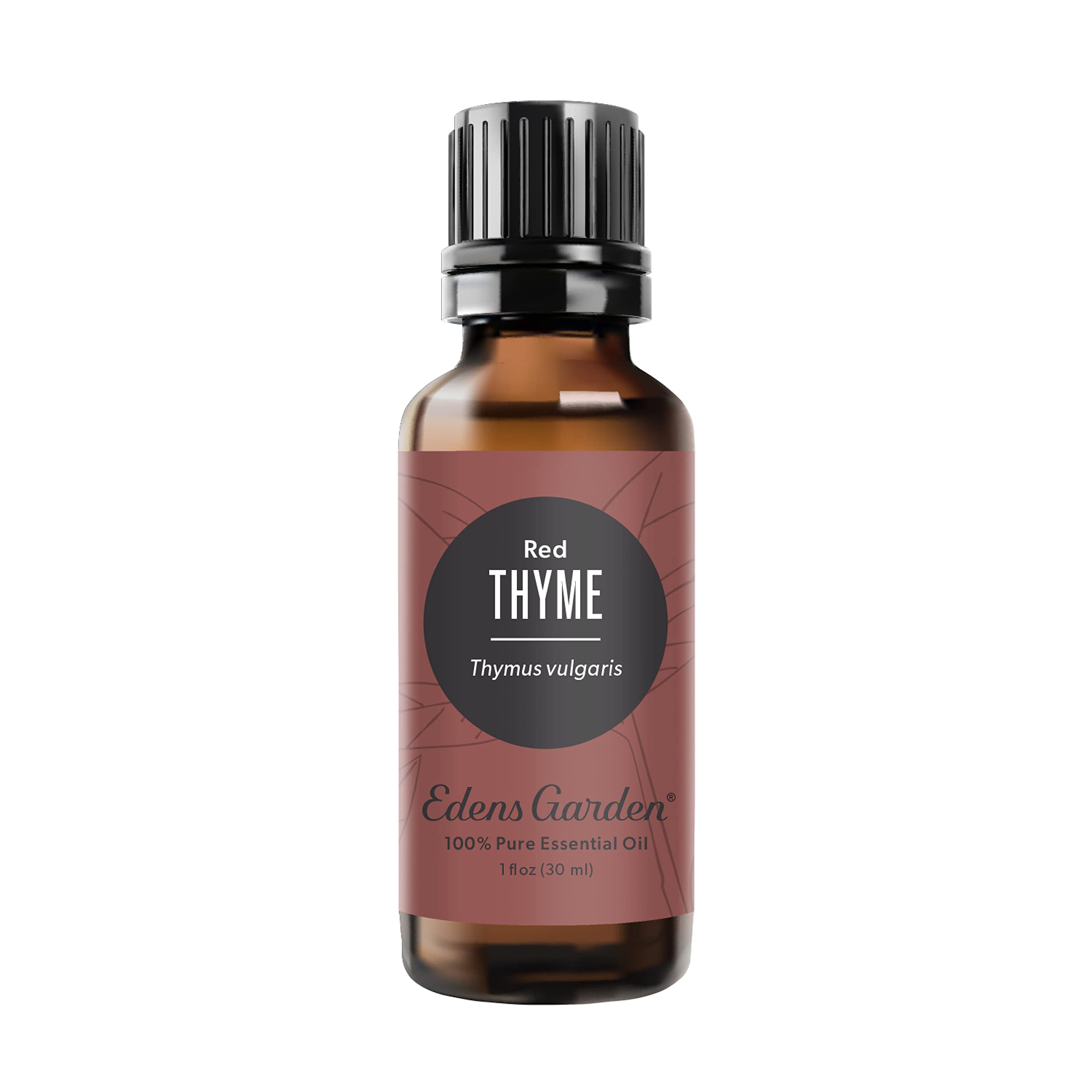 Edens Garden Thyme-Red essential oil bottle pour for diffusers and invigorating scent.