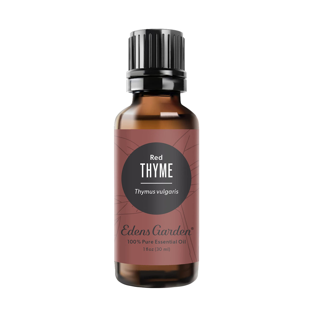 Edens Garden Thyme-Red essential oil bottle pour for diffusers and invigorating scent.