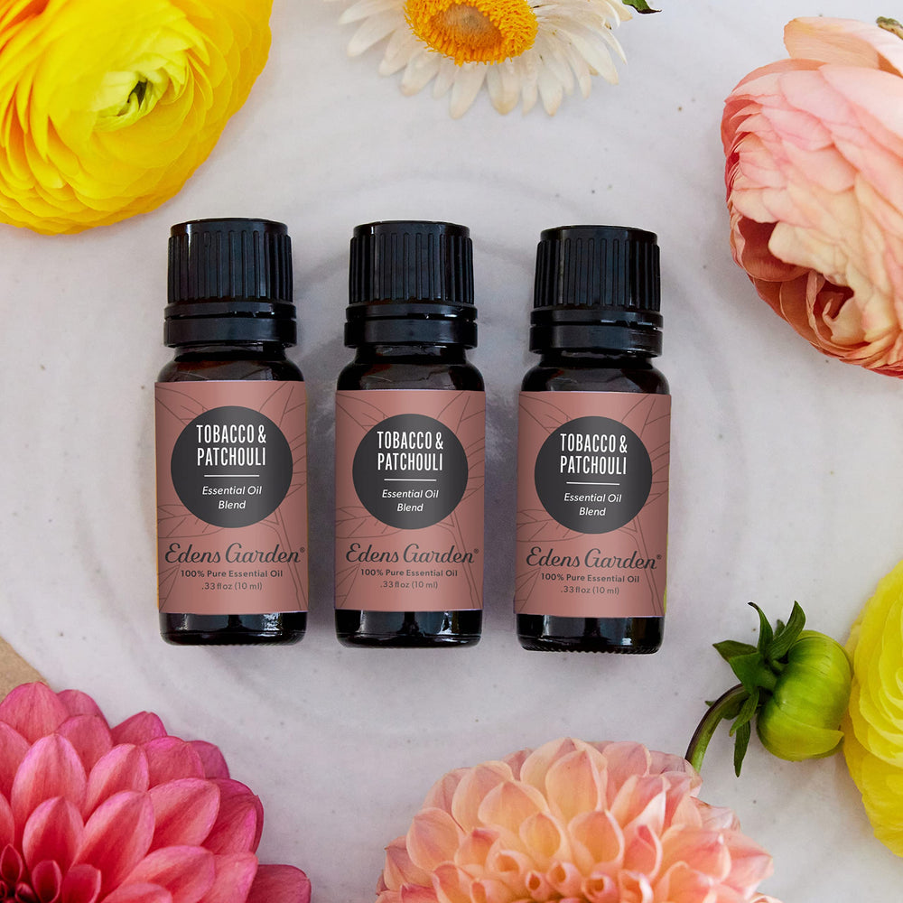 Edens Garden Tobacco Patchouli diffuser aroma in action for a balanced room.