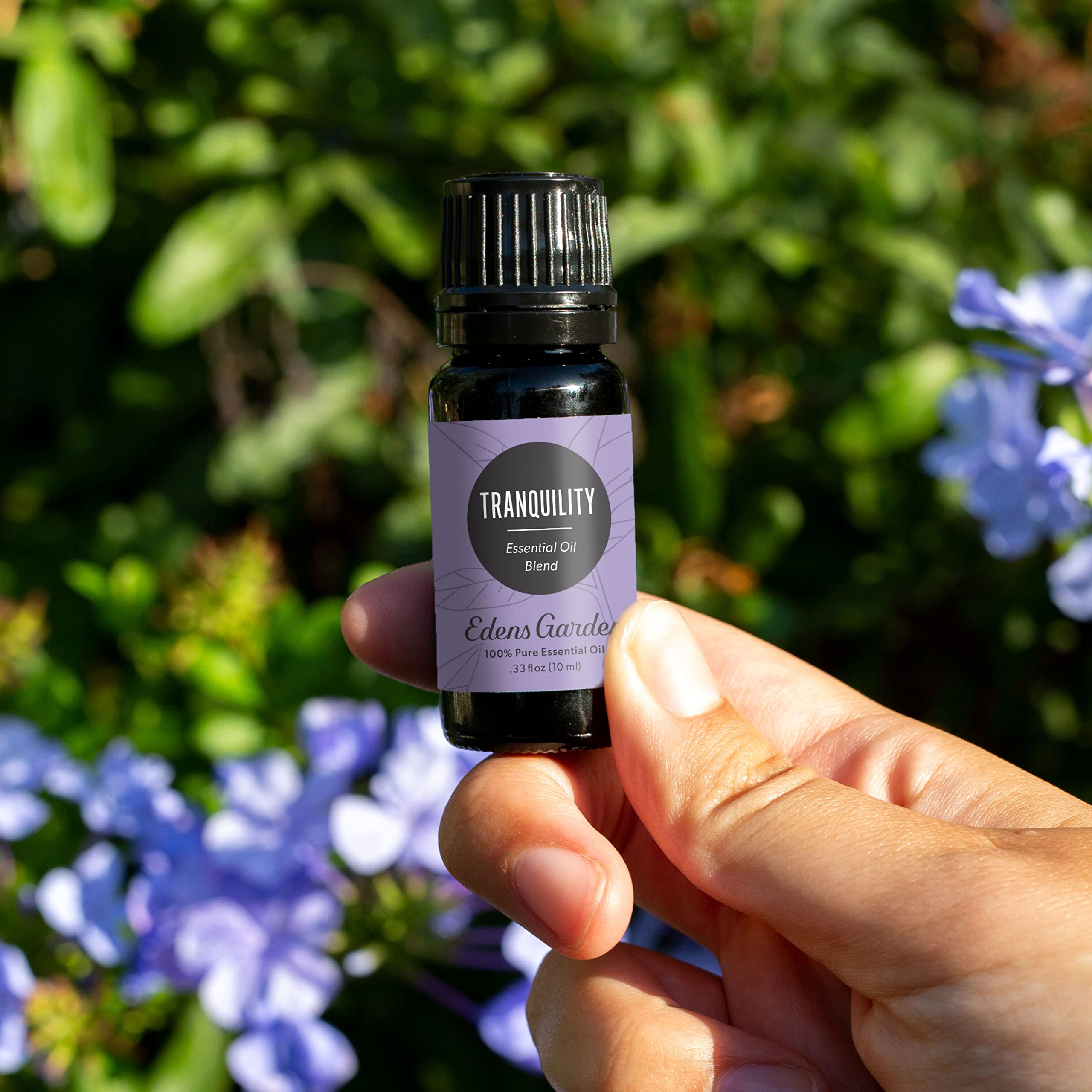 Edens Garden Tranquility diffuser releases soothing fragrance into a room