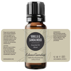 Edens Garden Vanilla Sandalwood wellness ritual — uplifting, soothing ambience daily