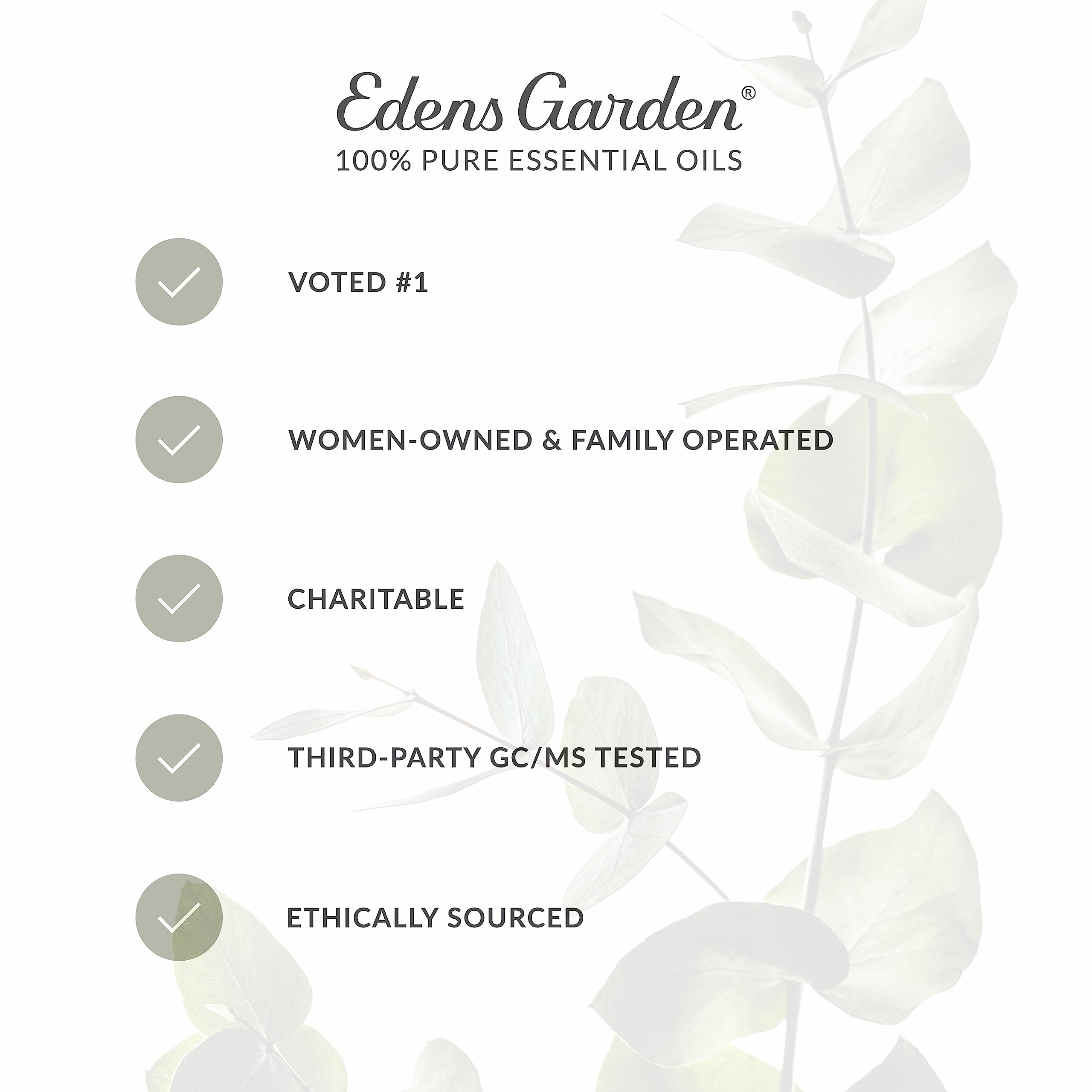 Edens Garden Ylang Ylang Complete bottle close-up highlighting premium quality