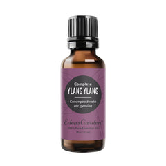 Edens Garden Ylang Ylang Complete bottle close-up for luxurious aromatherapy