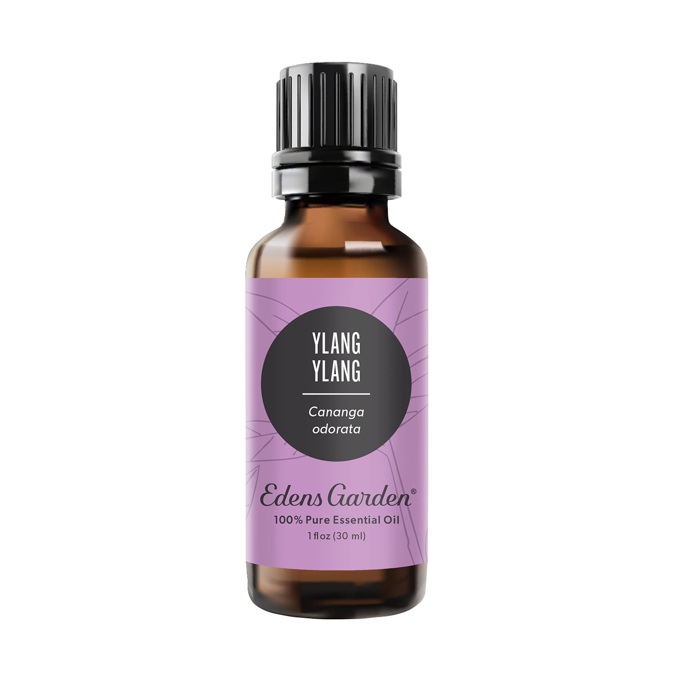 Edens Garden Ylang Ylang essential oil bottle for diffuser and mood enhancement