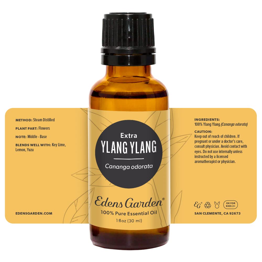 Edens Garden Ylang Ylang-Extra luxury ambience setup for spa-like home atmosphere