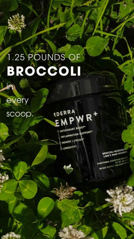 EDERRA EMPWR+ jar close-up shows clean greens and potency.