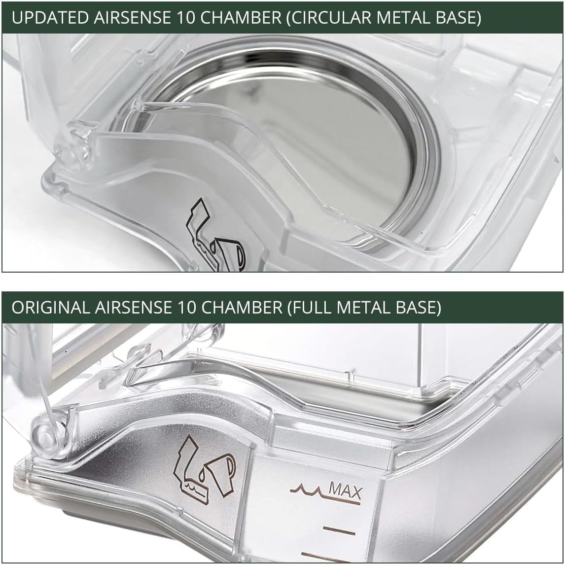 Edionmier HumidAir water chamber base-plate detail, note newer circular base improves stability