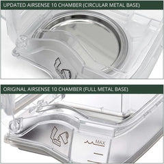 Edionmier HumidAir water chamber base-plate detail, note newer circular base improves stability