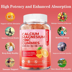 Edmmyliy bottle shows vitamin D3 and B12 for energy support.