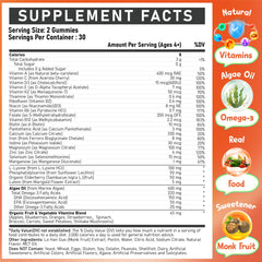 Edmmyliy Kids Multivitamin Gummies bottle highlights easy chew format