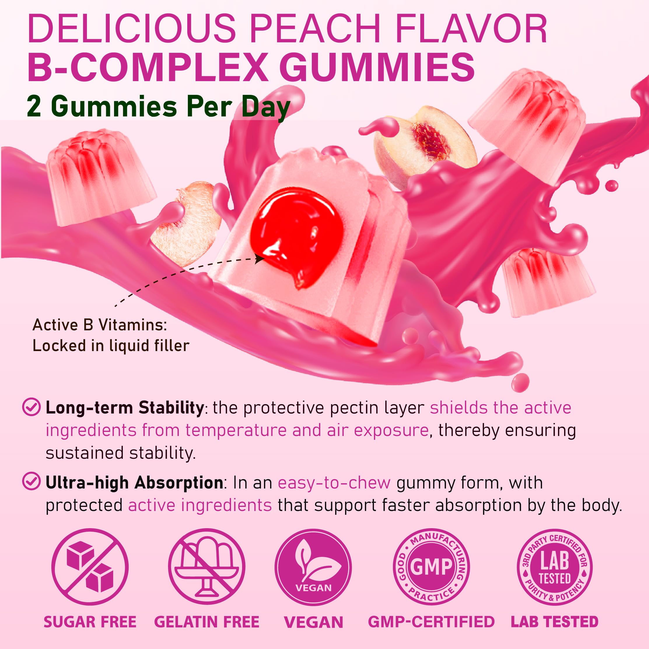 Edmmyliy bottle with supplement facts highlighting methylated vitamins for absorption.