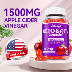 EDUDYF Keto ACV Gummies nutrition label and ingredients