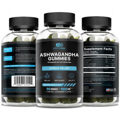 Effective Nutra Ashwagandha Gummies 2-pack box on shelf.