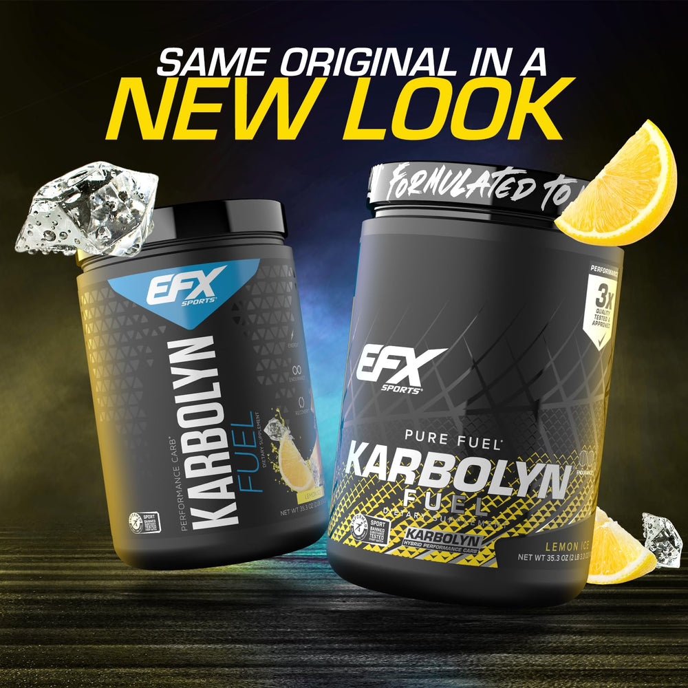 EFX Karbolyn Fuel scoop shows quick-loading carbs for sustained performance