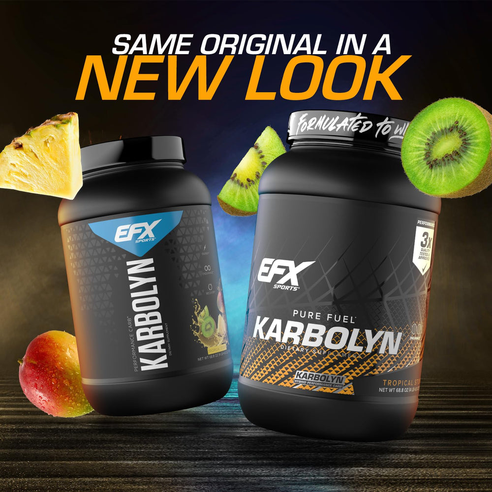 EFX Karbolyn Fuel scoop pouring shows easy mixing and fast fueling