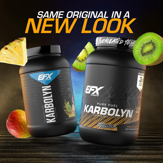 EFX Karbolyn Fuel scoop pouring shows easy mixing and fast fueling