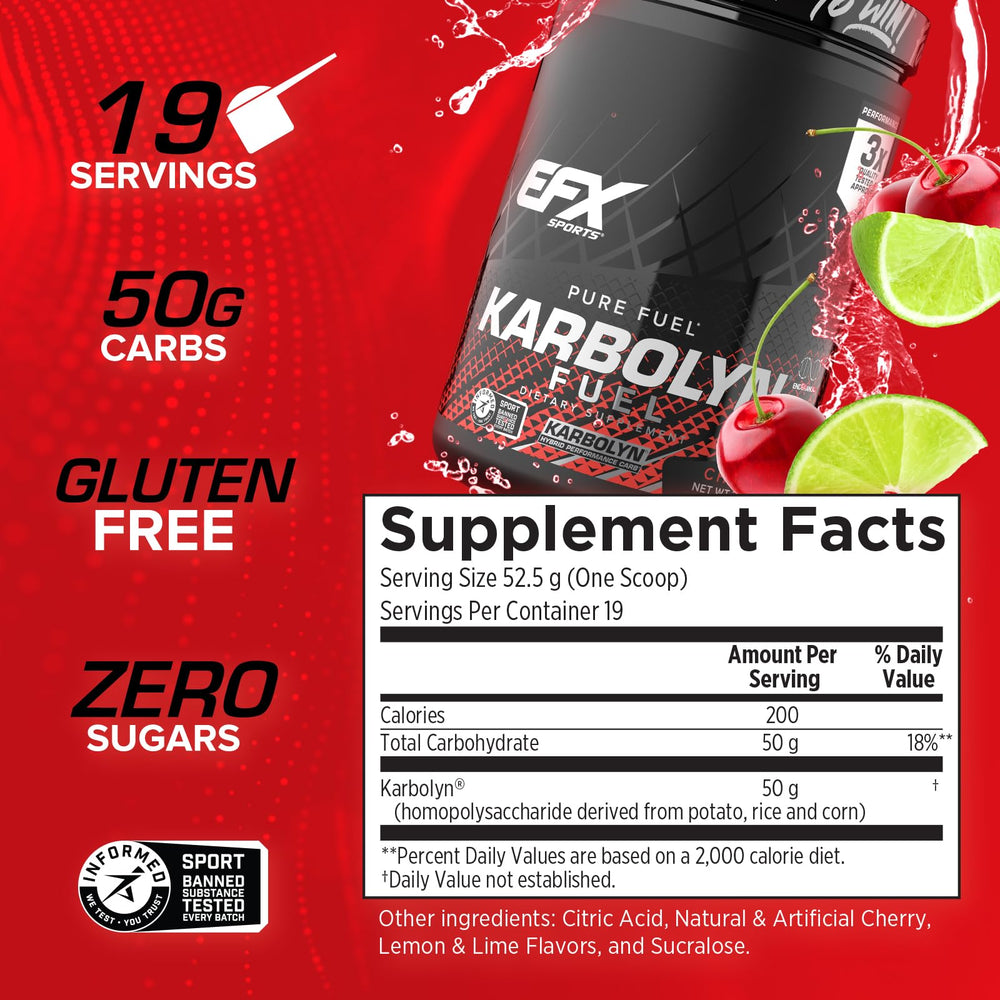 EFX Karbolyn Fuel shaker cup prepared for intra-workout use