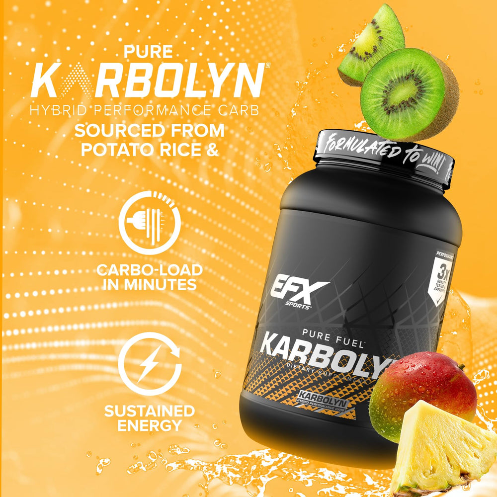 EFX Karbolyn Fuel Tropical Storm shake ready for post-workout energy