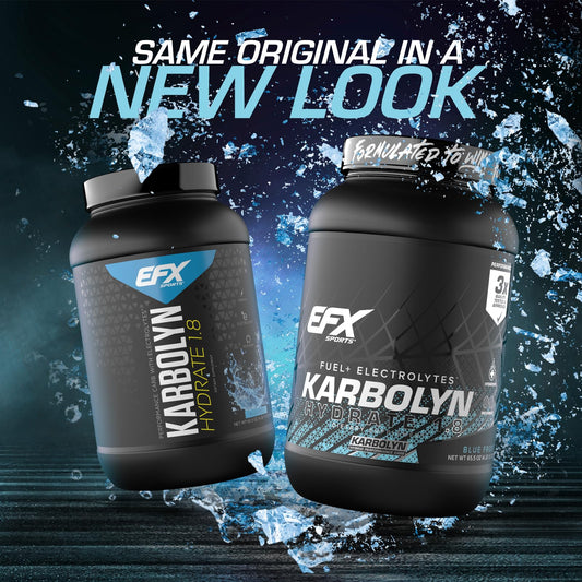EFX Karbolyn Hydrate powder scoop demonstrates convenient on-the-go fueling.