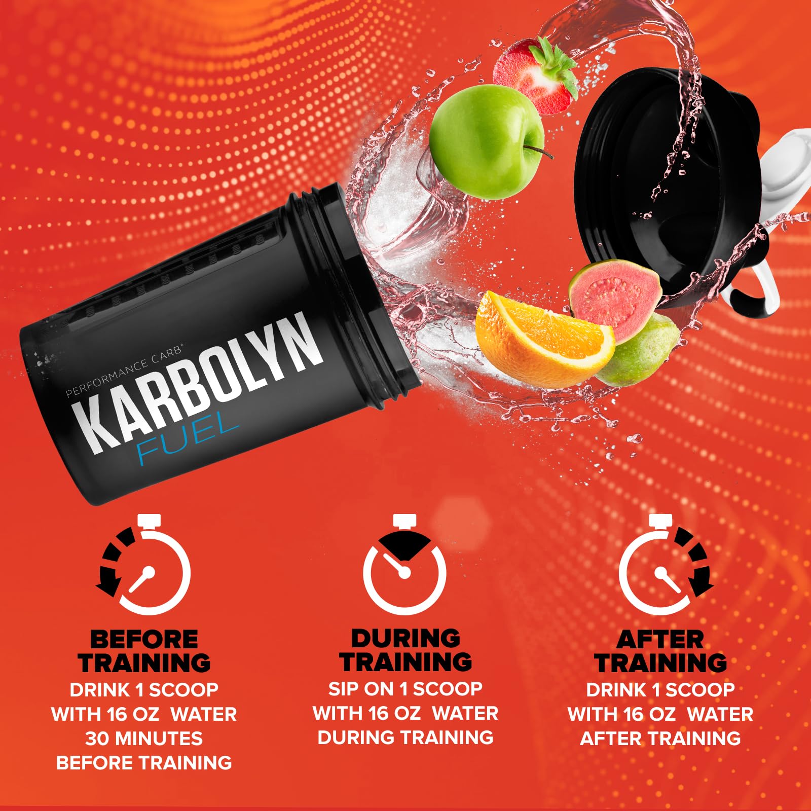 EFX Sports Karbolyn Fuel athlete in gym showcases performance support