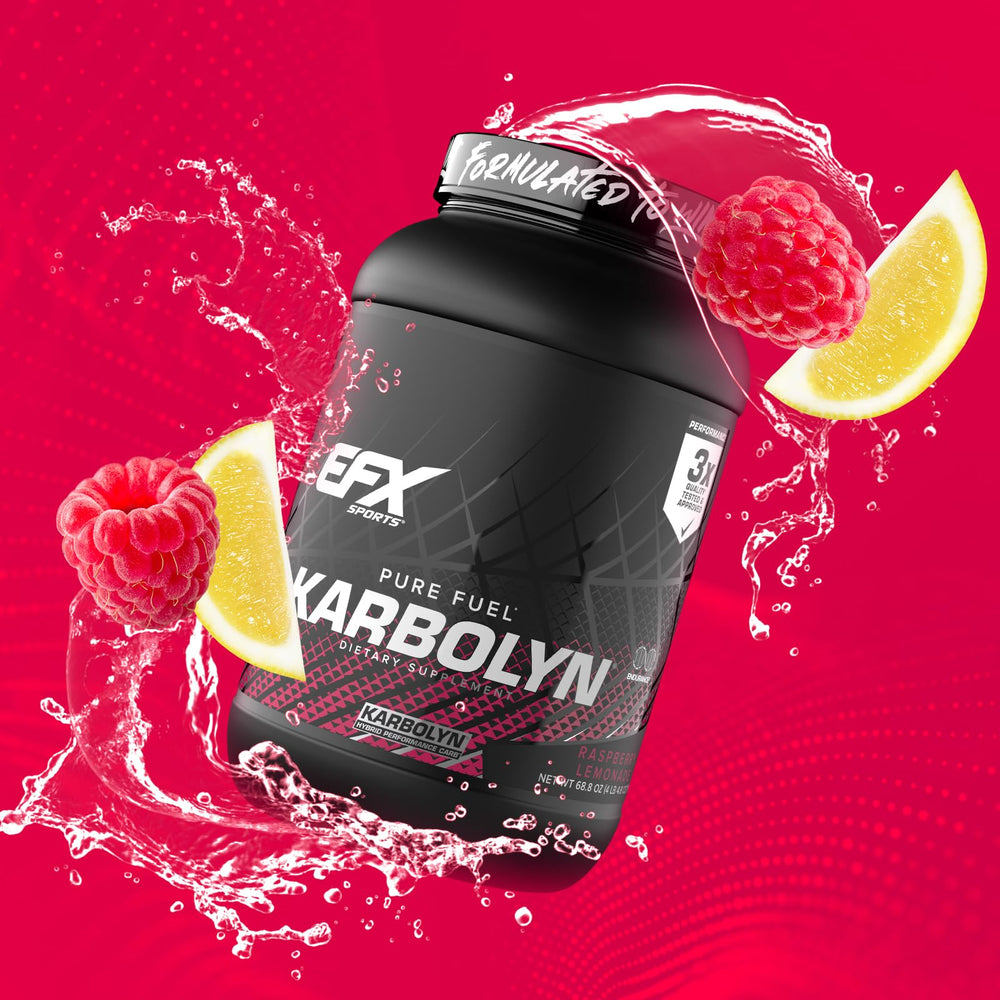 Athlete using Karbolyn Fuel pre-workout fueling