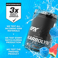 Shaker with Karbolyn Fuel being mixed for intra workout hydration