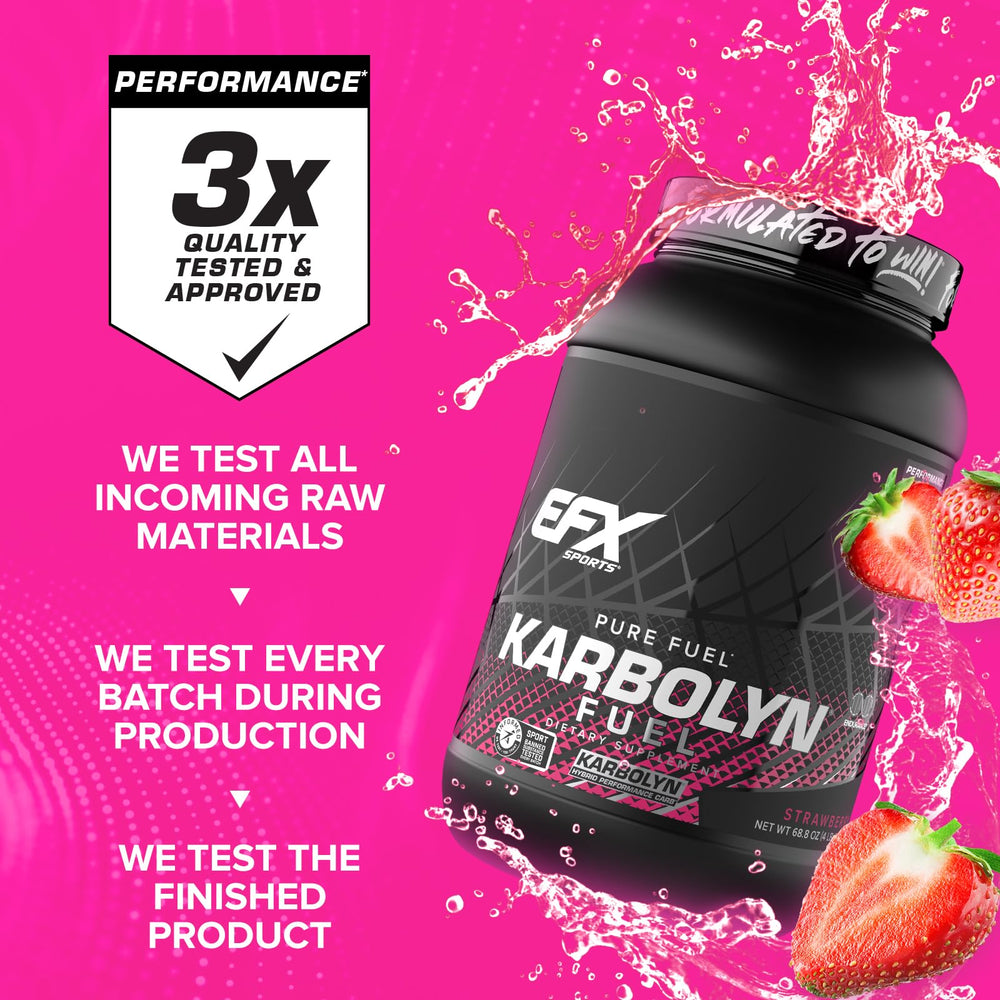 EFX Sports Karbolyn Fuel powder stirred in a shaker