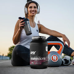 EFX Sports Karbolyn Fuel pre-workout use during intense session