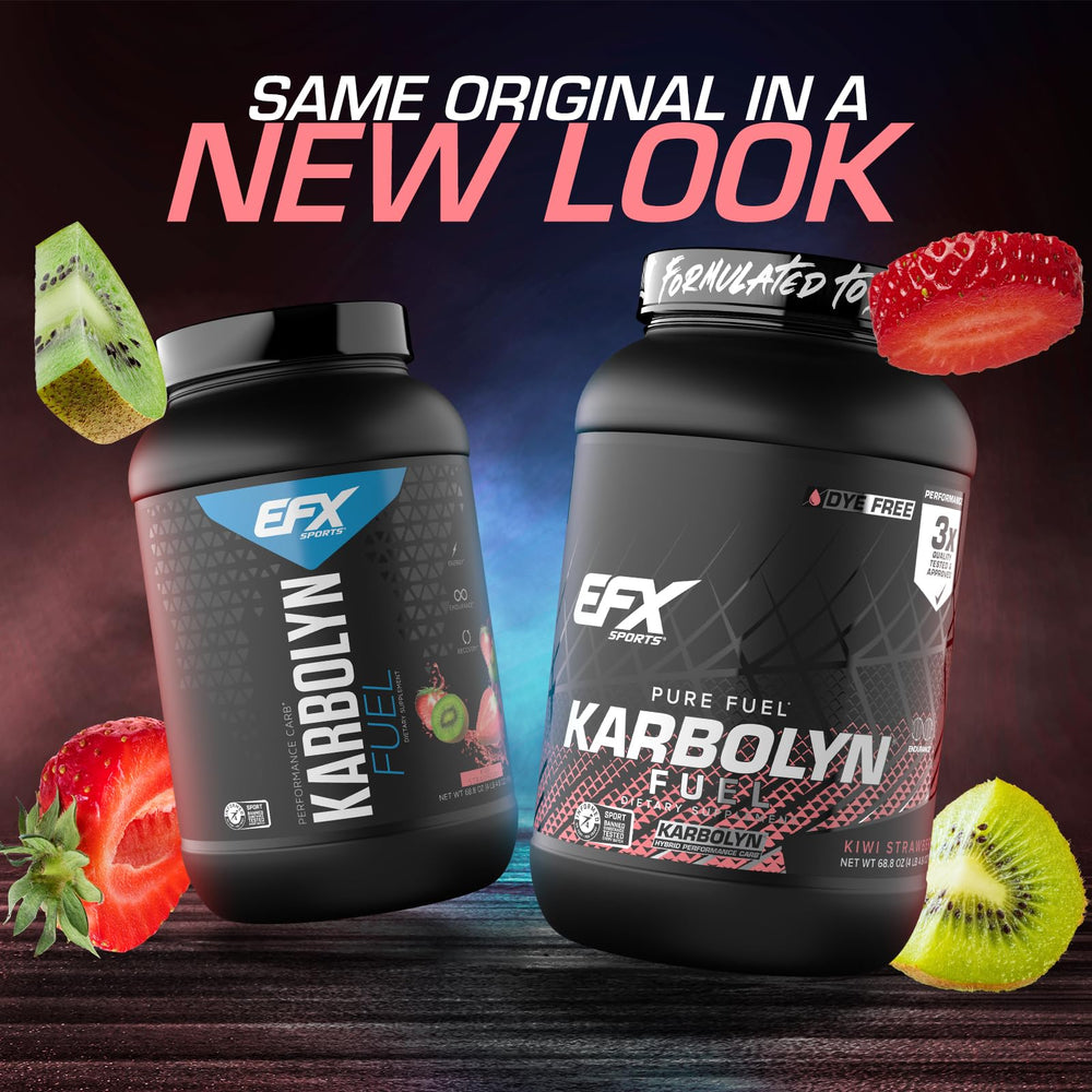 EFX Sports Karbolyn Fuel scoop showing precise serving for fast fueling