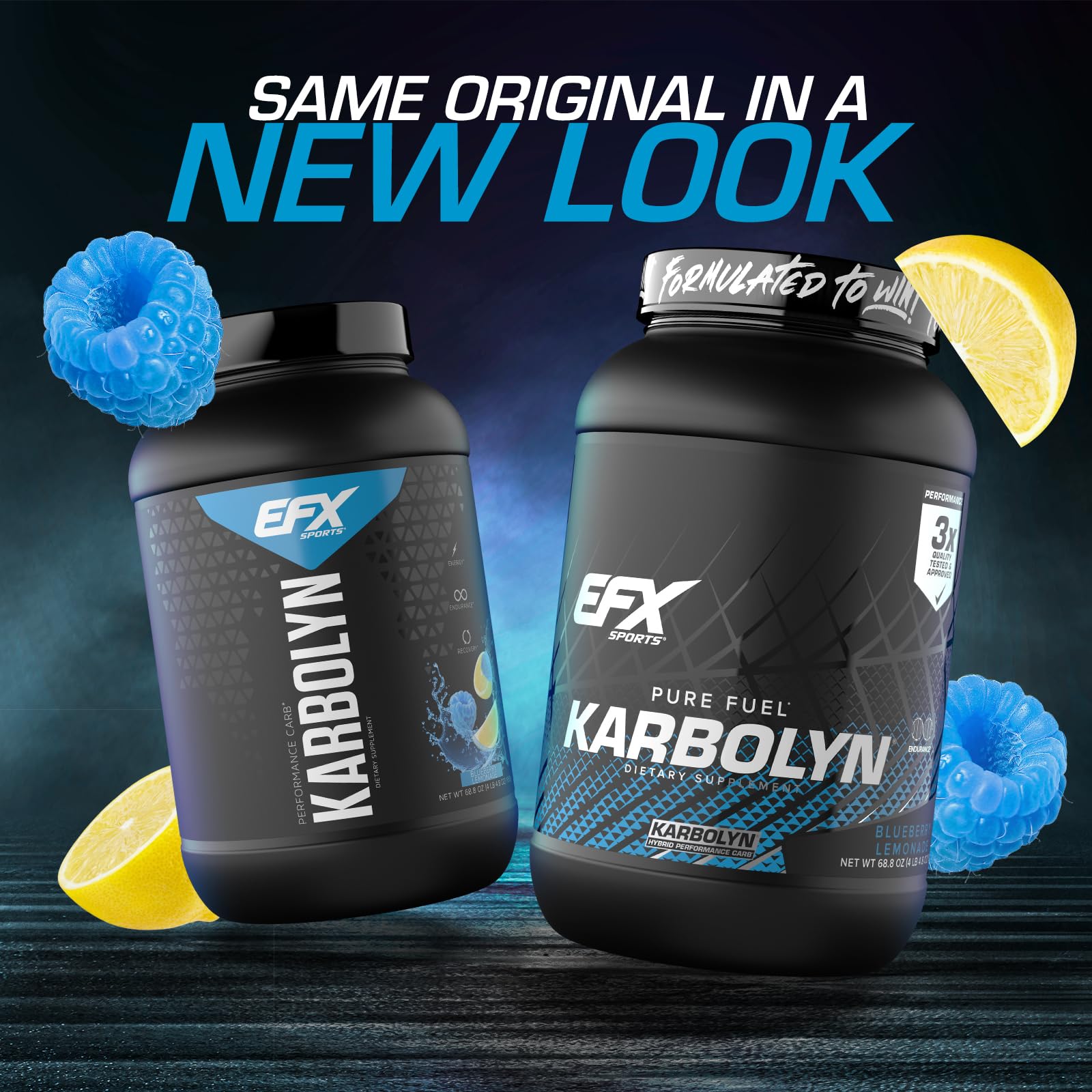 EFX Karbolyn Fuel scoop ready for precise pre- or intra-workout fueling.