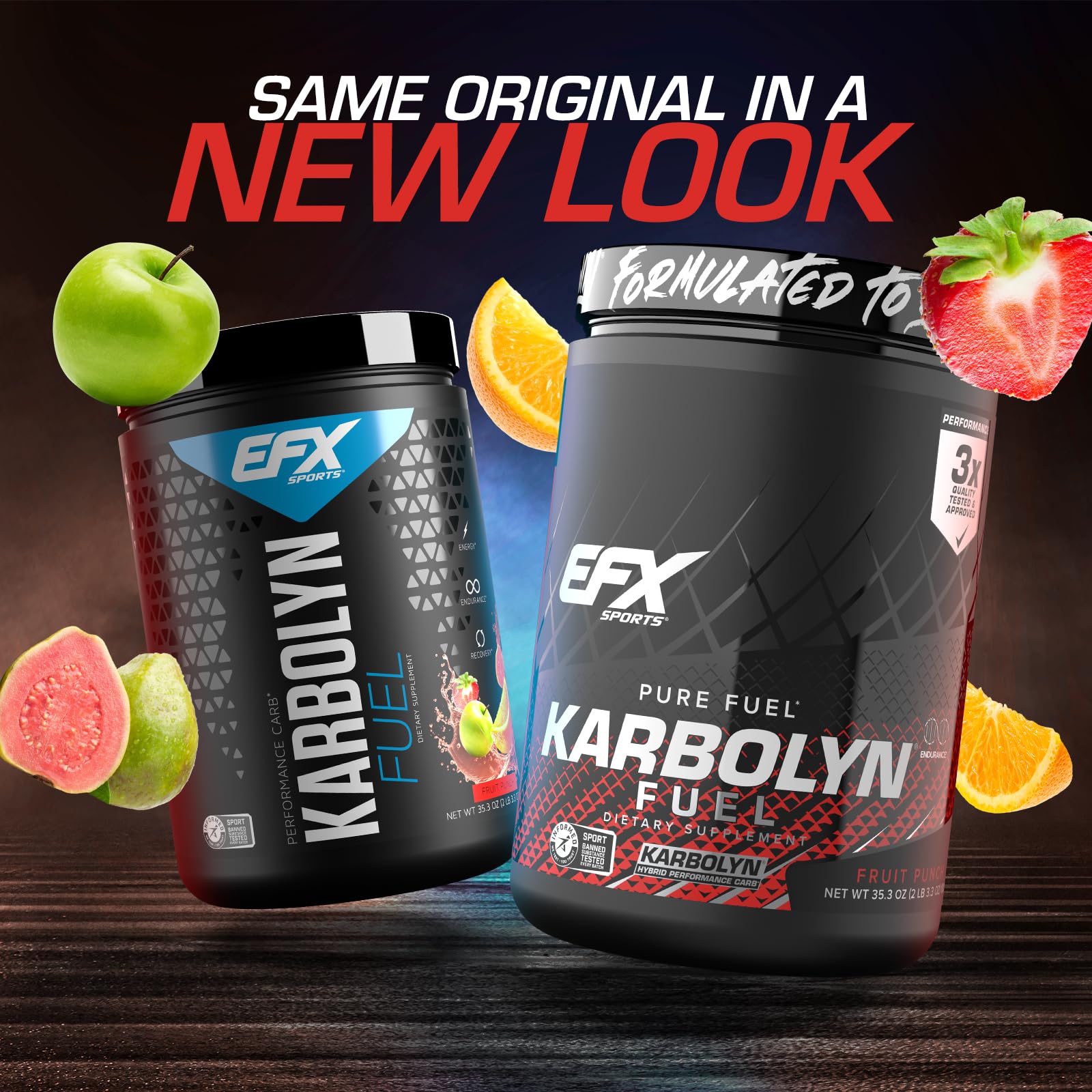 EFX Sports Karbolyn Fuel serving scoop showing quick absorption