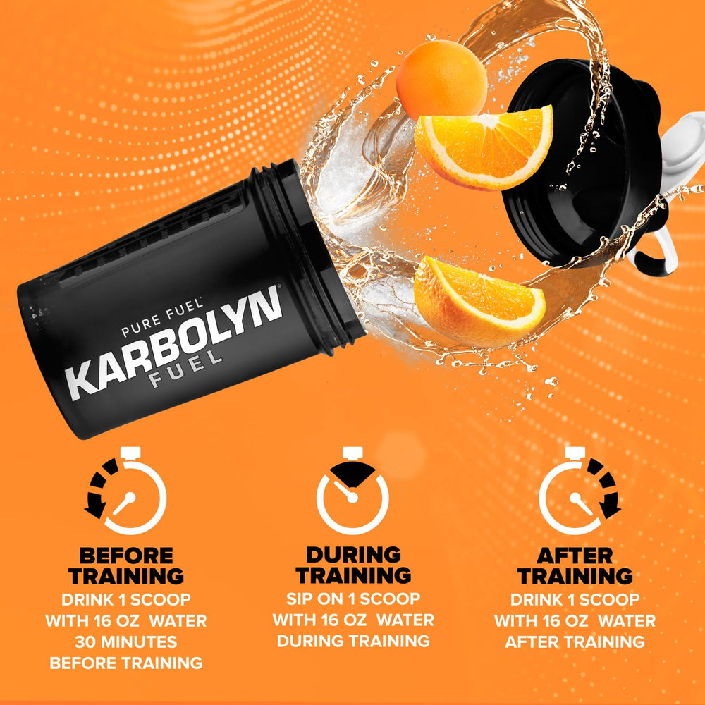 EFX Sports Karbolyn Fuel tub on shelf, vegan-friendly carbohydrate option.