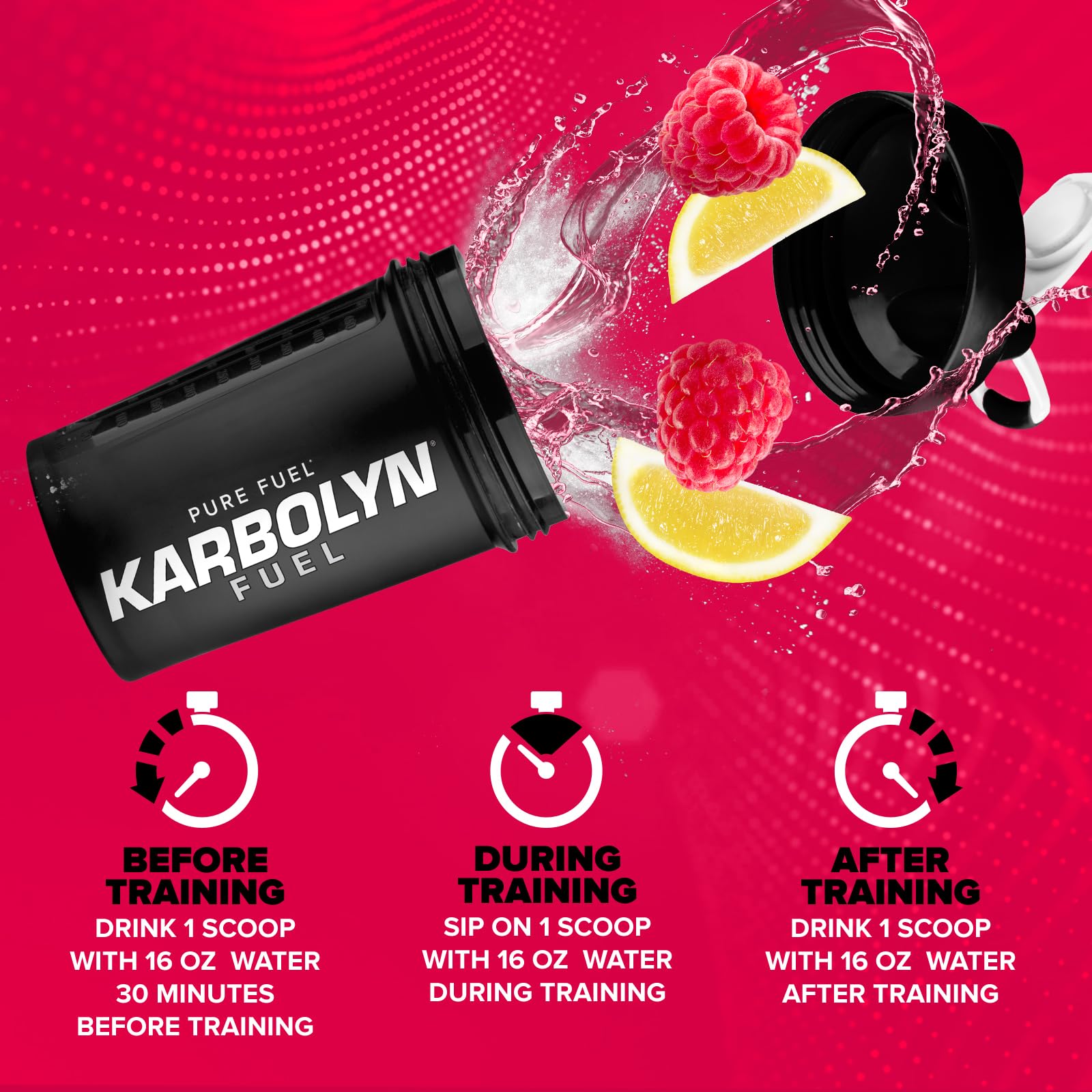 Unopened Karbolyn Fuel tub on shelf ready to use