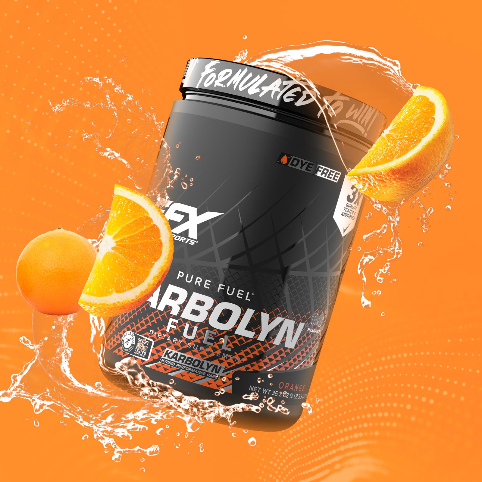EFX Karbolyn Fuel vegan-friendly carbohydrate source.
