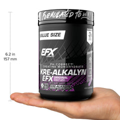 Daily-use scene with Kre-Alkalyn EFX capsules and water.