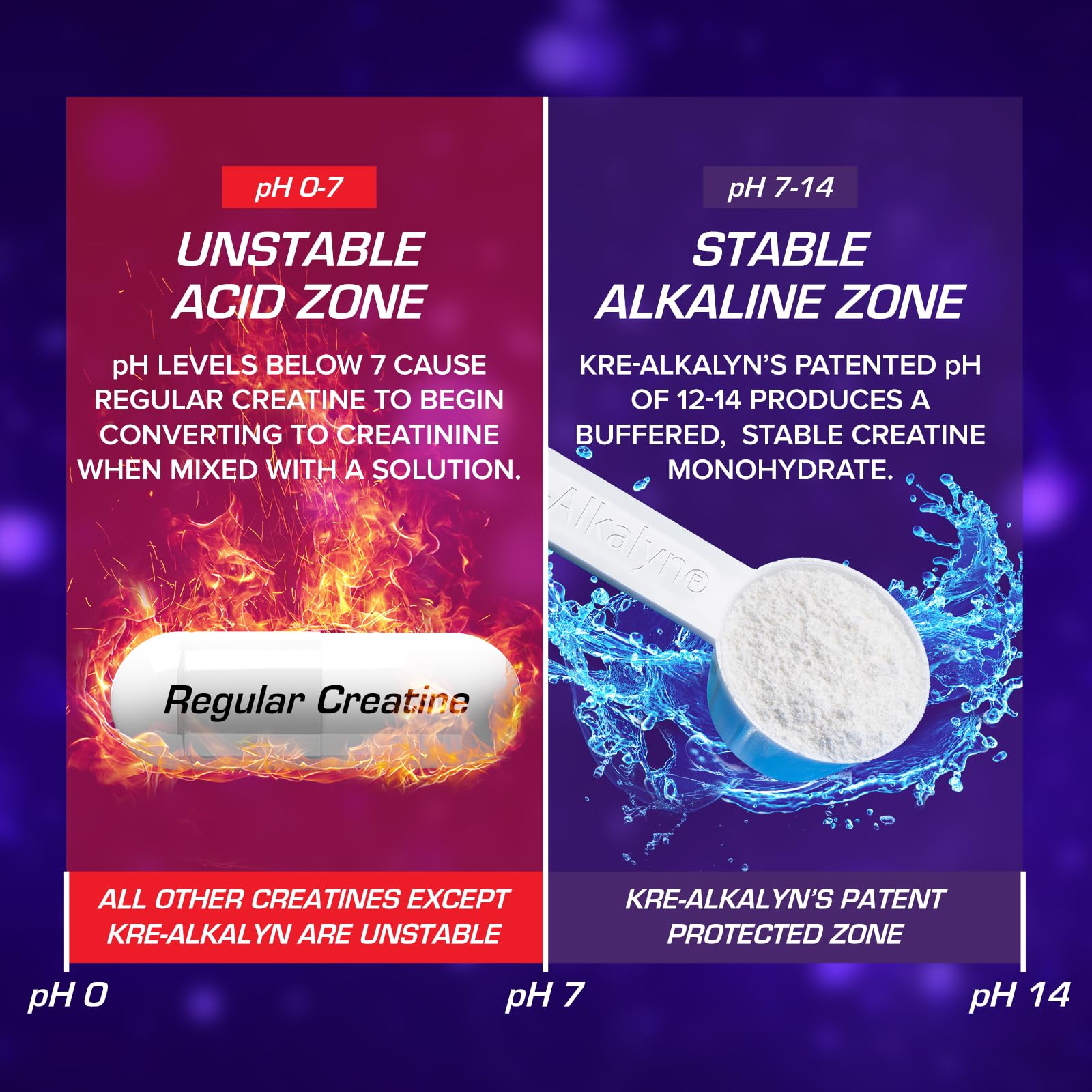 Powder dissolving smoothly in water with mango scent rising.