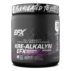 EFX Sports Kre-Alkalyn EFX powder being poured for easy dosing.