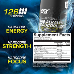 Capsules close-up showing uniform dosing for easy, consistent pre-workout performance