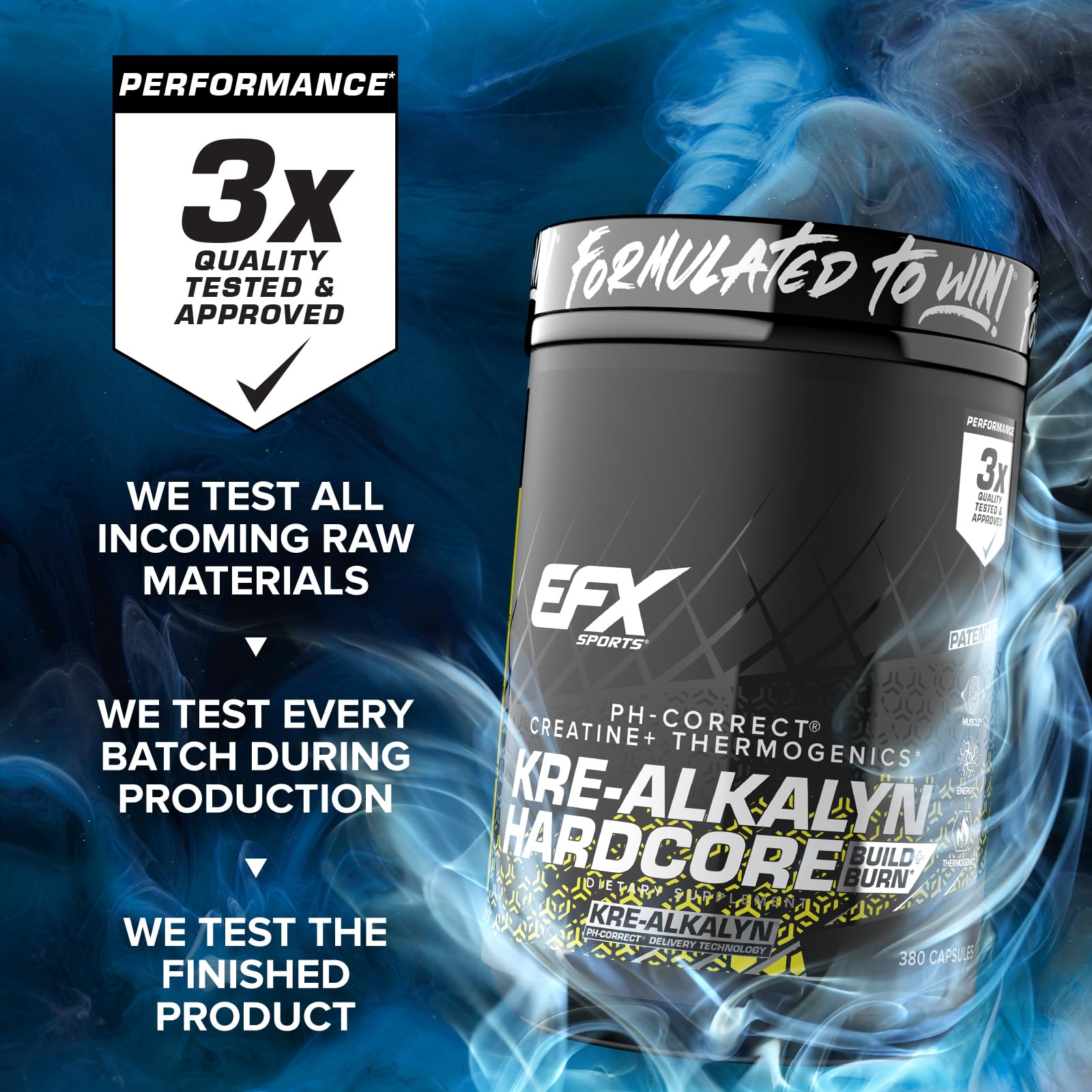 Capsule close-up stresses purity and safe formulation for daily training
