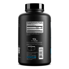 EFX Training Ground Glutazorb caps beside glass of water for daily intake.