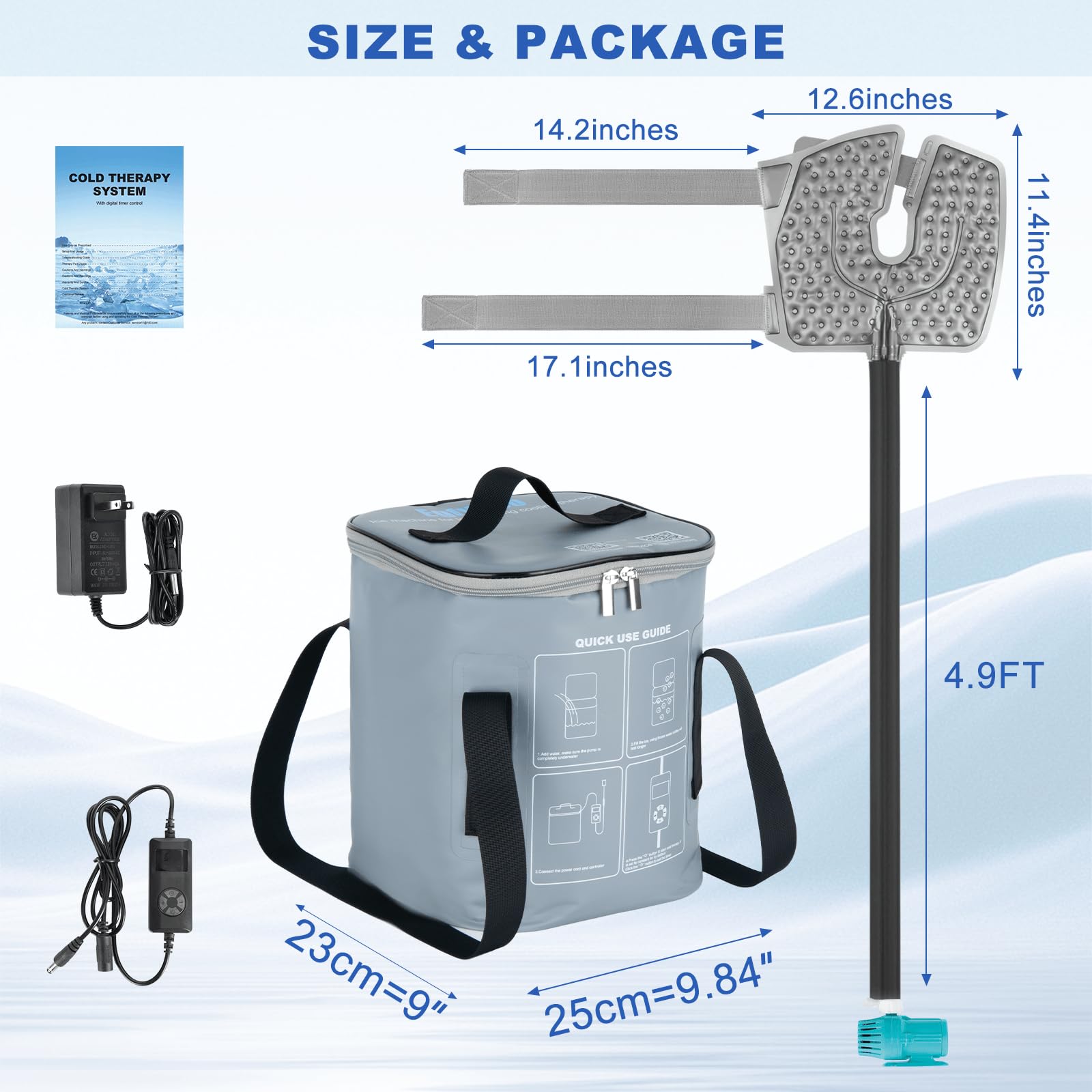 Egfvcbo compact knee-therapy device suited for at-home recovery routines.