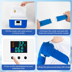 Egfvcbo Ice Machine leak-proof connector prevents spills during treatment