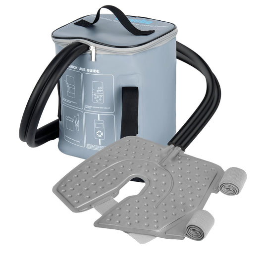 Egfvcbo knee ice therapy machine with programmable timer for customizable post-surgery cooling.