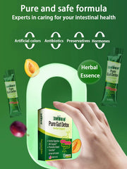 Ingredient detail emphasizing probiotics and enzymes in the blend