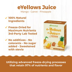 eHerbal vegan and non-GMO labels emphasizing clean ingredients
